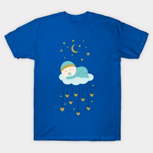 Baby boy and stars T-Shirt